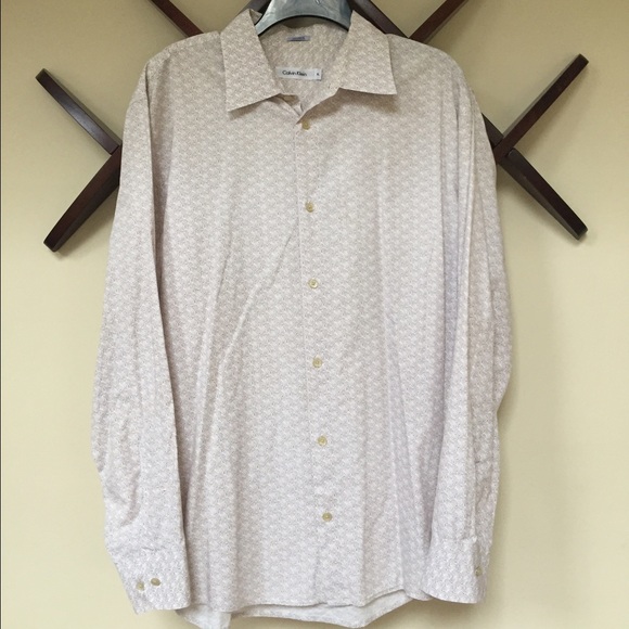 Men's Calvin Klein Button-Down Shirt - Picture 1 of 3