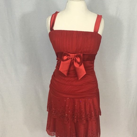 Red dress
