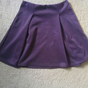 Purple Skater Skirt