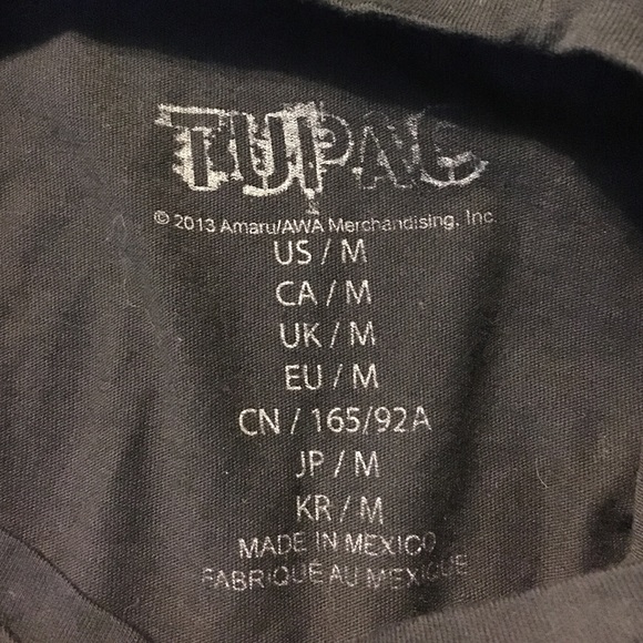 Tupac black cut off tank from Forever 21 - Picture 2 of 4