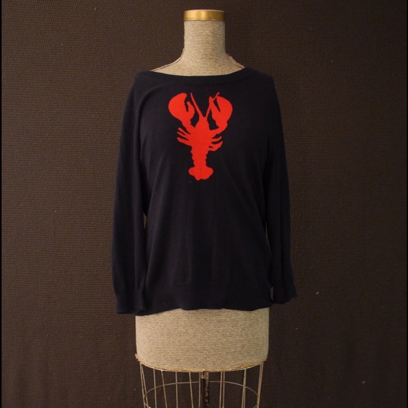 "J.Crew" Lobster Sweater