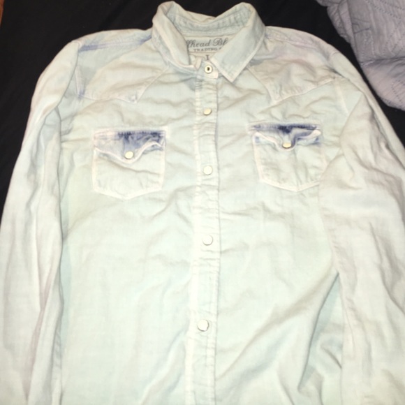Pacsun Jean button up - Picture 1 of 4