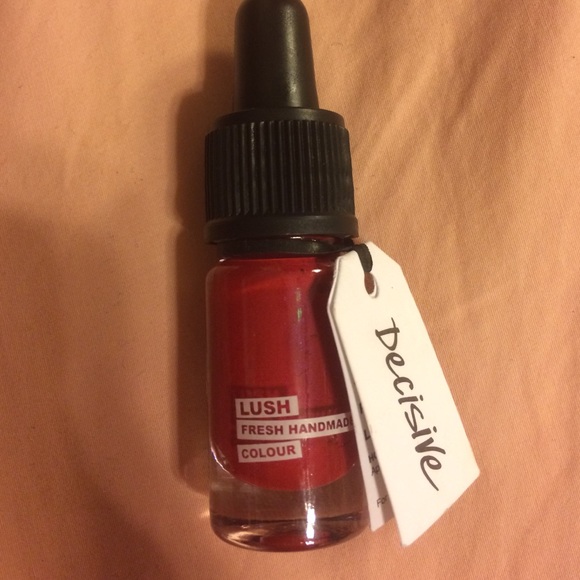 NWOT Lush Red Lipstick