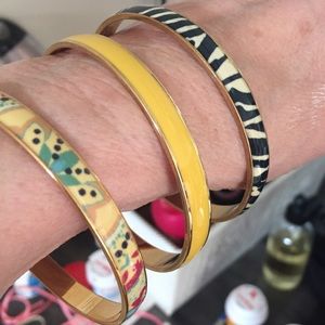 JCrew bangles.
