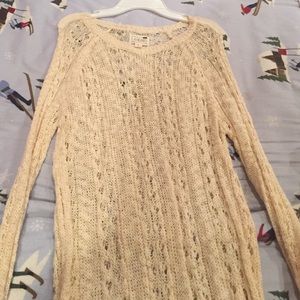 Cream sweater