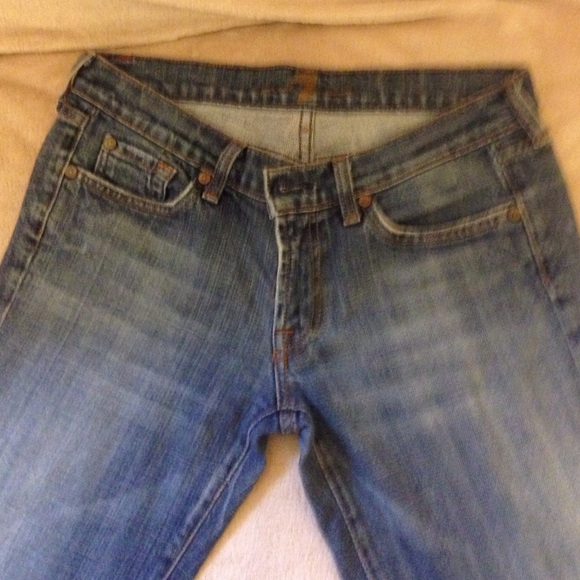 Size 28 7 For All Man Kind jeans