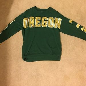 vs pink Oregon Ducks sweater