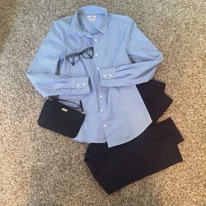 J.Crew Haberdashery Pinstripe Shirt