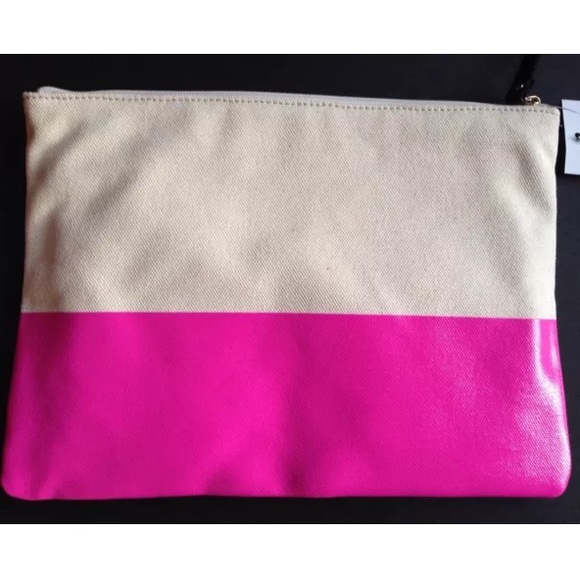New Kate spade Manipedi zip pouch clutch pink $78 - Picture 2 of 4