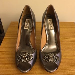 Badgley Mischka Peep Toe Pumps