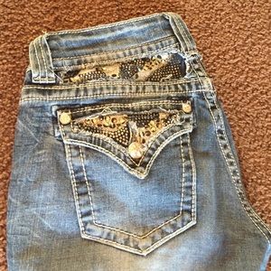 Size 29 Miss Me boot cut jeans