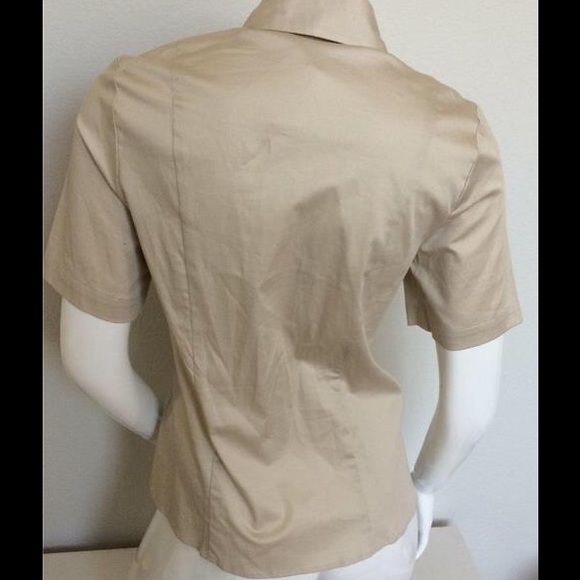 Difference Beige Collared Shirt - Picture 3 of 4