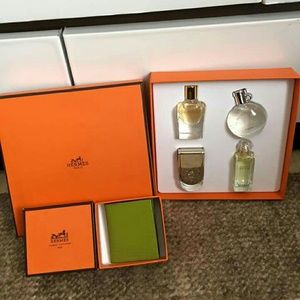 Sold Hermes perfume with photo frame
