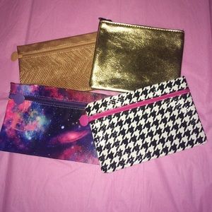 Lot of 4 Ipsy Bags
