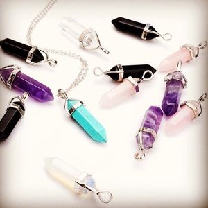 Quartz pendants!!!