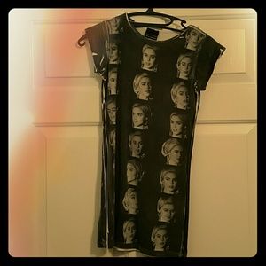 VINTAGE eddie sedgwick 'the factory' top/tunic