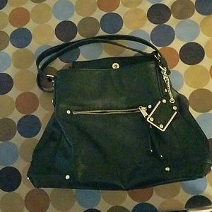 Aldo black & gold purse