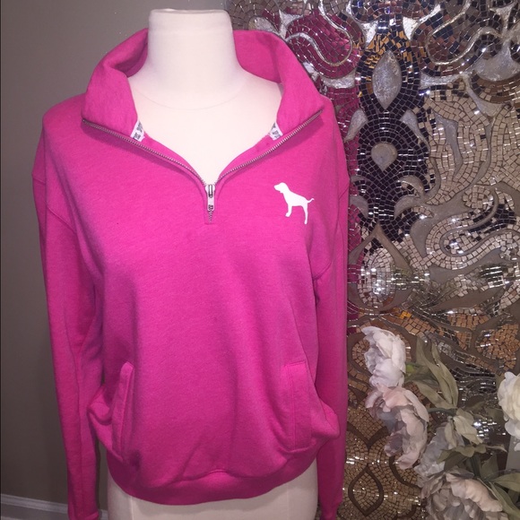 Victorias Secret PINK Quarter Zip Hoodie💗