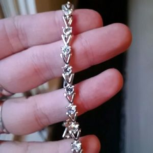 Beautiful faux diamond bracelet by Avon