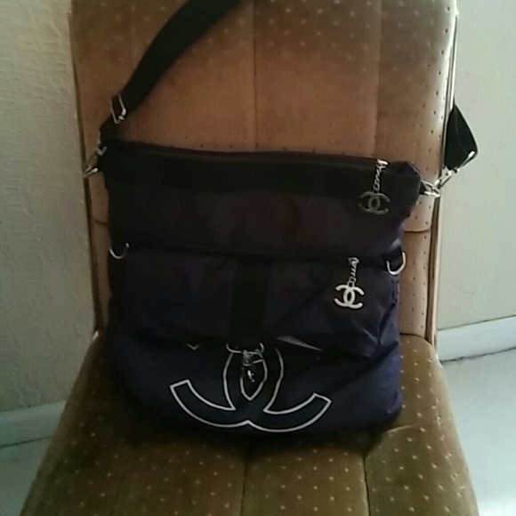 Chanel sport puffy bag silk as is no returns