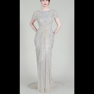Sparkling sequins dress by Tadashi Shoji
