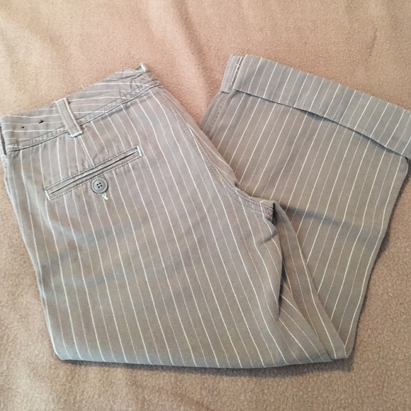 Olive Capri Pants