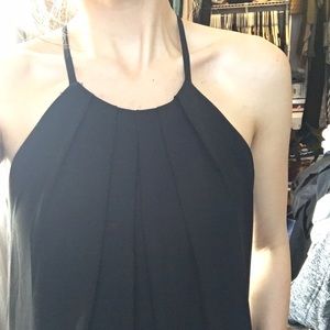 Black top with adjustable back