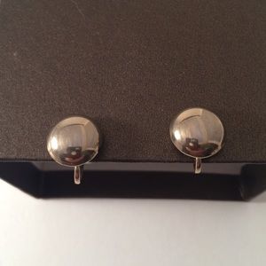 Vintage silver tone clips