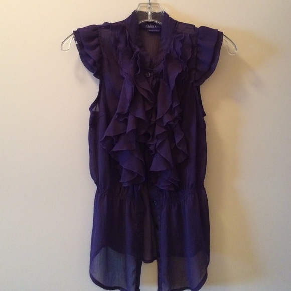 Purple blouse