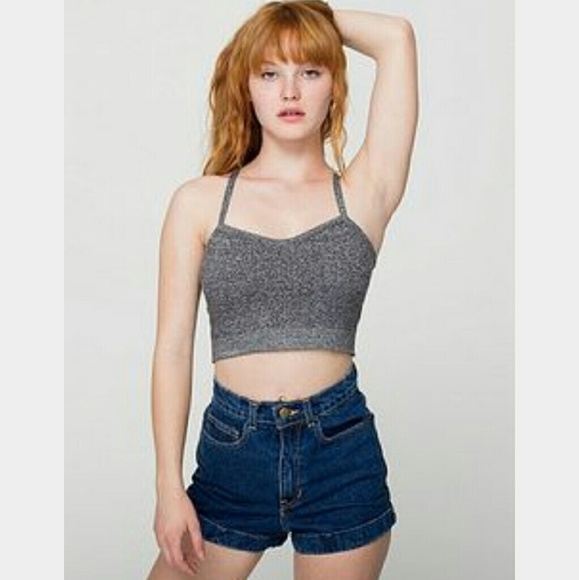 American Apparel Knit Bralette Top