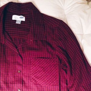 Plaid Old Navy Button-Down