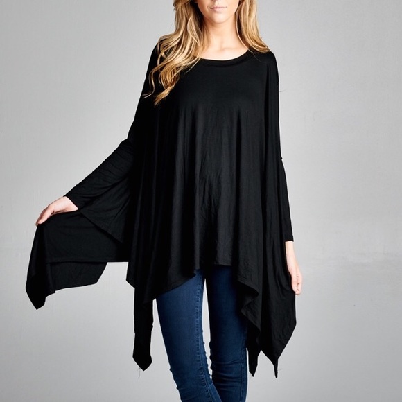 Draped Flowy Top