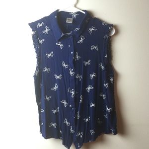 Disney by Lauren Conrad Minnie Mouse Bow Tank-top