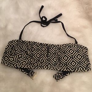 Tribal print bandeau bikini top ✨