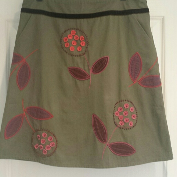 Boden a-line skirt