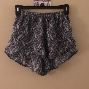 Brandy Melville paisley shorts