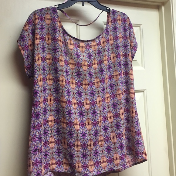 Forever 21 Contemporary Collection Hi-lo blouse