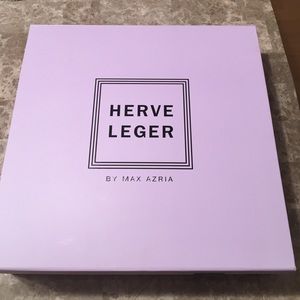 Herve Leger dress box