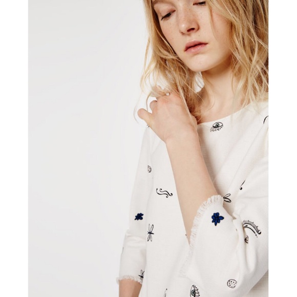ZARA Printed Top