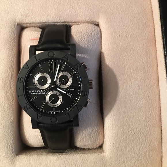 Bvlgari Carbon Roma Watch Quartz