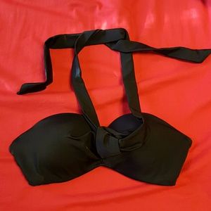 Pink by Victoria Secret black bikini top