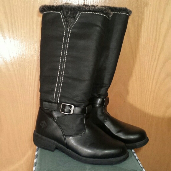 Totes Fur Lined Boots