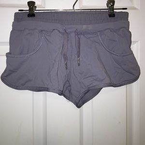 lululemon workout shorts.