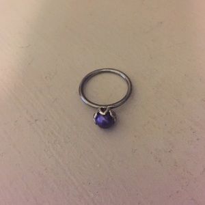 Pandora Oxidized Silver Elegance Ring