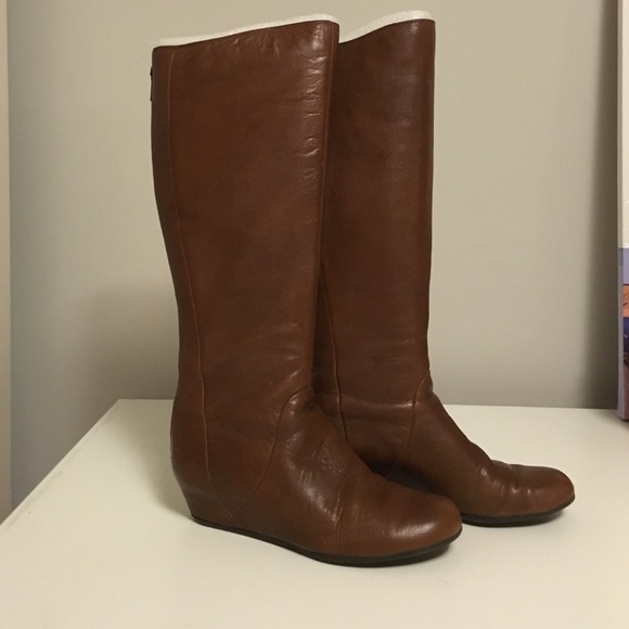 Brown BP Tall Leather Boots