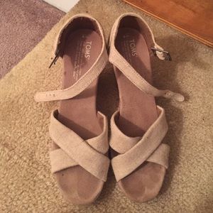 TOMs wedge sandals