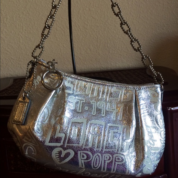 NEW Coach Limited Poppy Storypatch Bag 15892