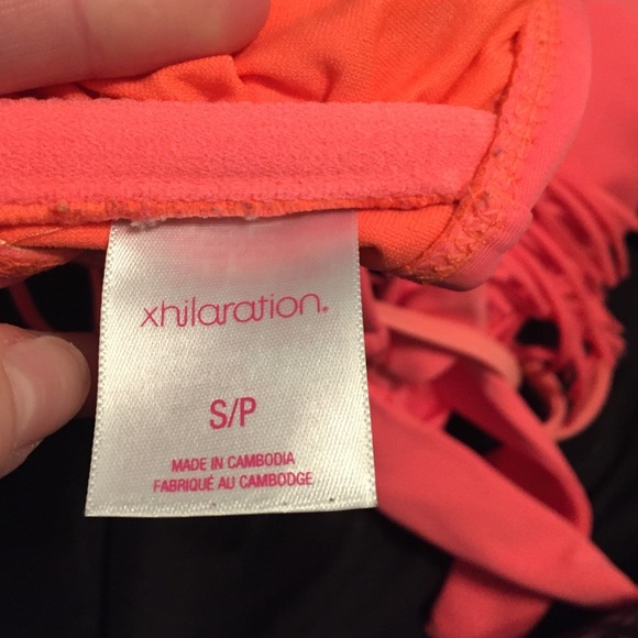 Bright pink bikini top - Picture 2 of 2