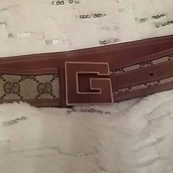 Authentic vintage Gucci belt