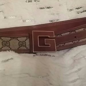 Authentic vintage Gucci belt